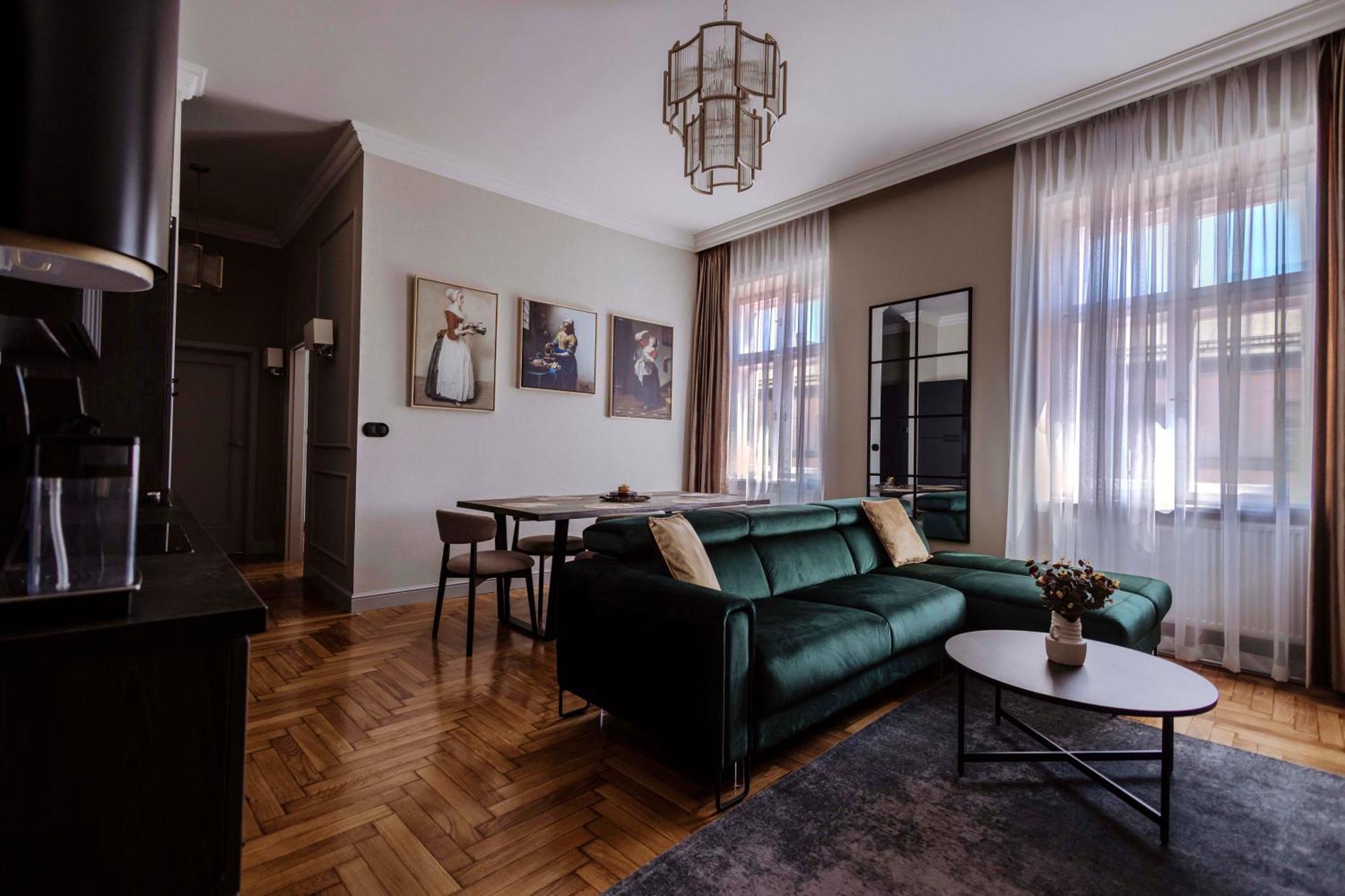Crown Pearl - Wonderful Apartment, 110Scm, 4 Rooms Krakow Luaran gambar
