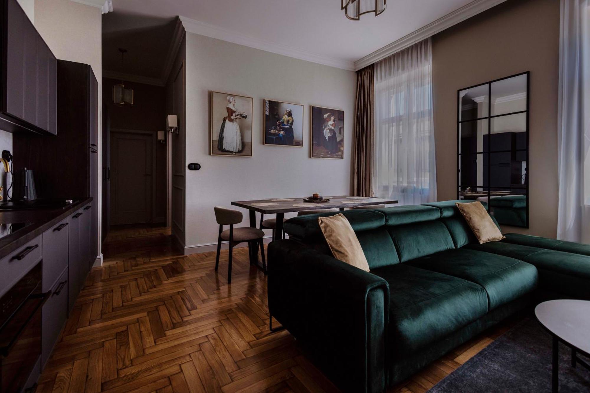 Crown Pearl - Wonderful Apartment, 110Scm, 4 Rooms Krakow Luaran gambar
