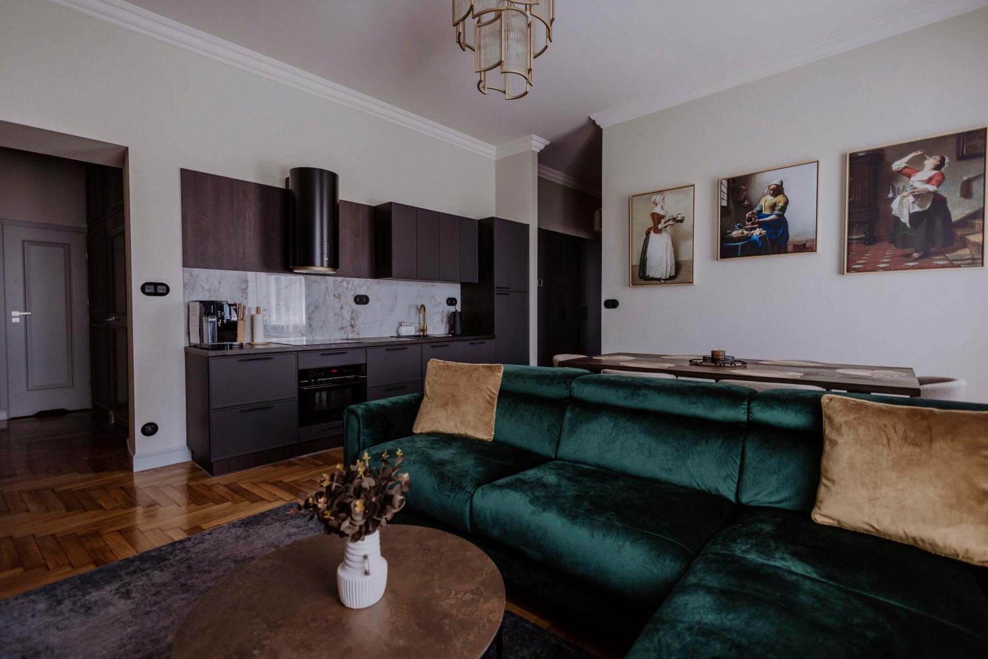 Crown Pearl - Wonderful Apartment, 110Scm, 4 Rooms Krakow Luaran gambar