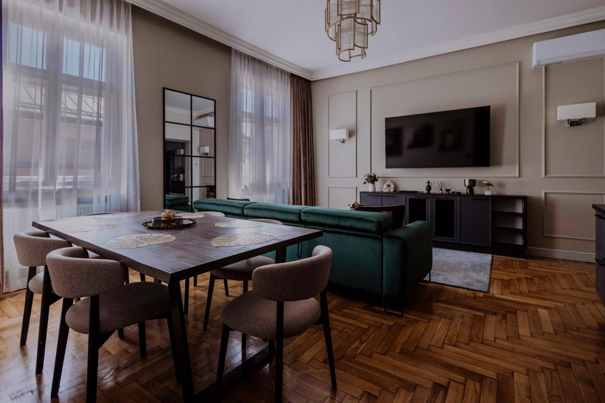 Crown Pearl - Wonderful Apartment, 110Scm, 4 Rooms Krakow Luaran gambar